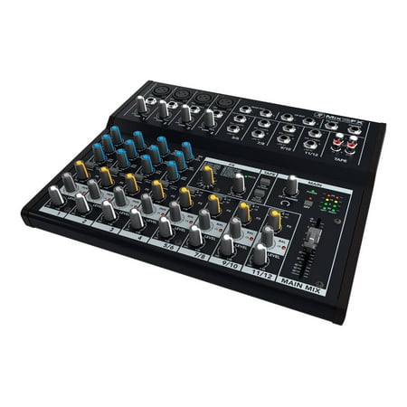 Mackie - Mix12FX Compact Mixer - Black