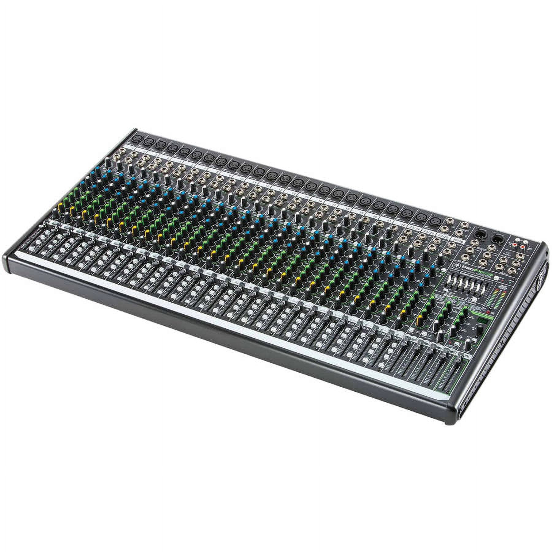 ⑤playMixer  MK-30 TRIO ProFX30v3 30-Channel Professional Analog Mixer with USB | MACKIE