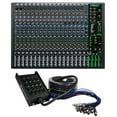 thumbnail image 1 of Mackie ProFX22v3 22-Channel 4-Bus Effects Mixer w/ USB ProFX22 v3+Snake Cable, 1 of 12