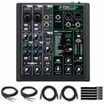 thumbnail image 1 of Mackie ProFX6v3 6 Channel Professional USB Effects Mixer with Sure-Fit XLR Cables Package, 1 of 7