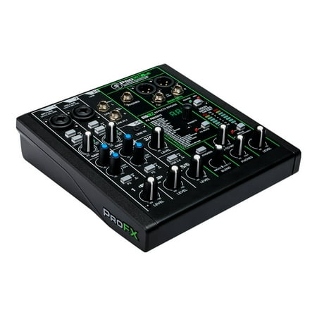 Mackie - ProFX6v3 Professional Effects Mixer with USB - Black