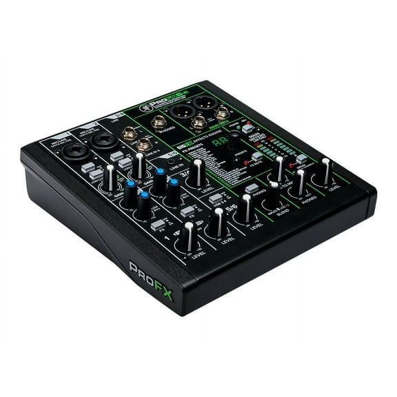 Open Box Mackie ProFX6v3 6 Channel Professional Effects Mixer with USB