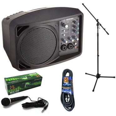 Sennheiser E 604 Drum Microphone Bundle With Stand & Cable - Cardioid Dynamic Mic For Drums & Brass Instruments