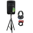 thumbnail image 1 of Mackie SRM350V3 SRM350-V3 1000w 10" Powered PA Speaker, w/DSP+Headphones+Stand, 1 of 11