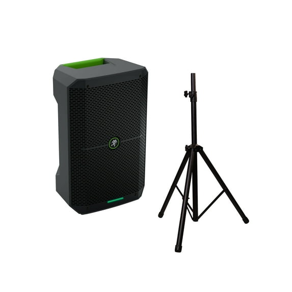 Mackie Thump GO 8" Portable Battery-Powered Loudspeaker+Speaker Stand