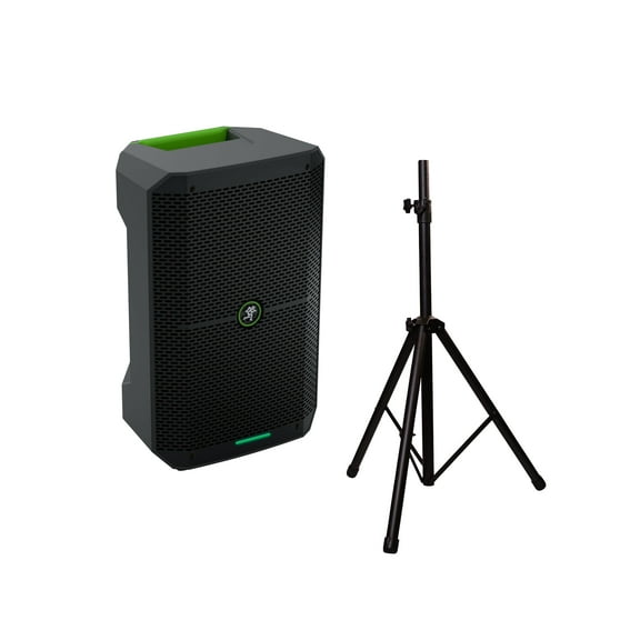 Mackie Thump GO 8" Portable Battery-Powered Loudspeaker+Speaker Stand
