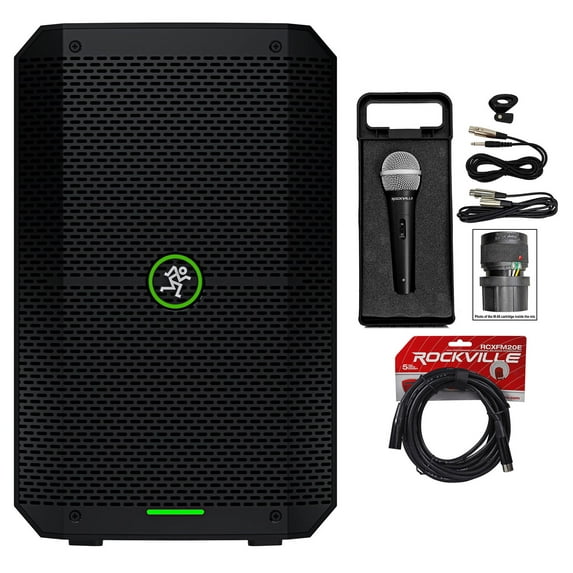 Mackie Thump GO 8" Portable Rechargeable DJ PA Speaker w/Bluetooth+Microphone