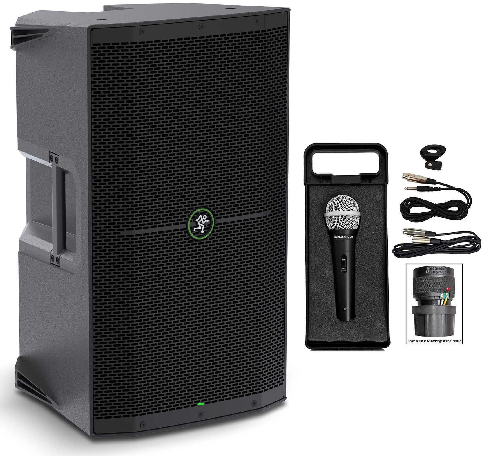 Mackie Thump212 12" 1400 Watt Powered Active DJ PA Speaker+Microphone Thump 212