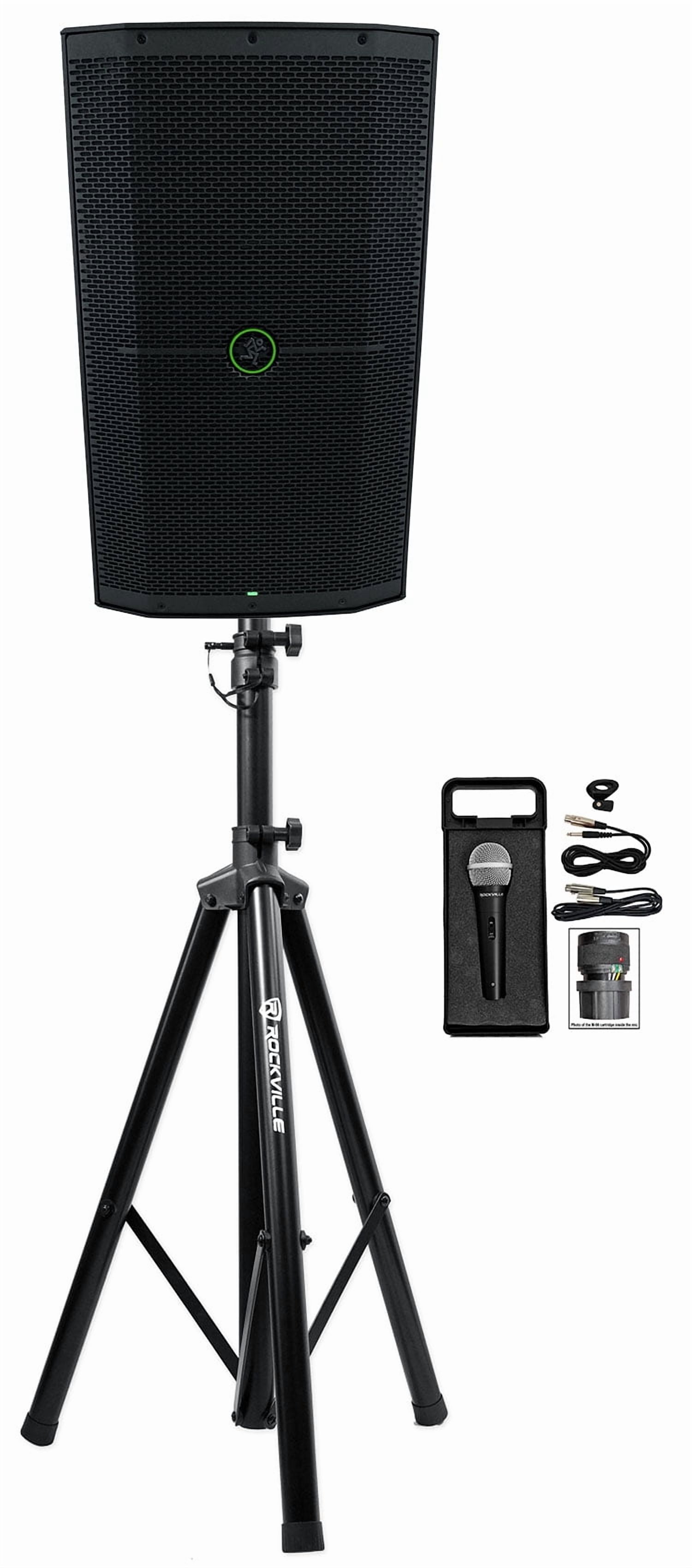 Mackie Thump212XT 12" 1400w Powered DJ PA Speaker+Tripod Stand+Mic Thump 212XT