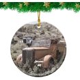 thumbnail image 1 of Mackinac Island Arch Rock Michigan USA Christmas Ornament Travel Souvenir Personalized Christmas Tree Pendant Hanging Decoration, 1 of 4