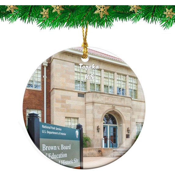 Mackinac Island Arch Rock Michigan USA Christmas Ornament Travel Souvenir Personalized Christmas Tree Pendant Hanging Decoration