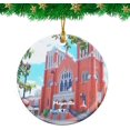 thumbnail image 1 of Mackinac Island Arch Rock Michigan USA Christmas Ornament Travel Souvenir Personalized Christmas Tree Pendant Hanging Decoration, 1 of 4