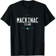 Mackinac Island Michigan Beach Waves T-Shirt