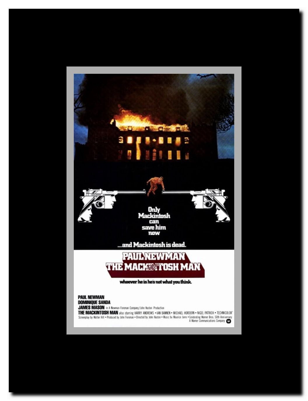 Mackintosh Man Framed Movie Poster