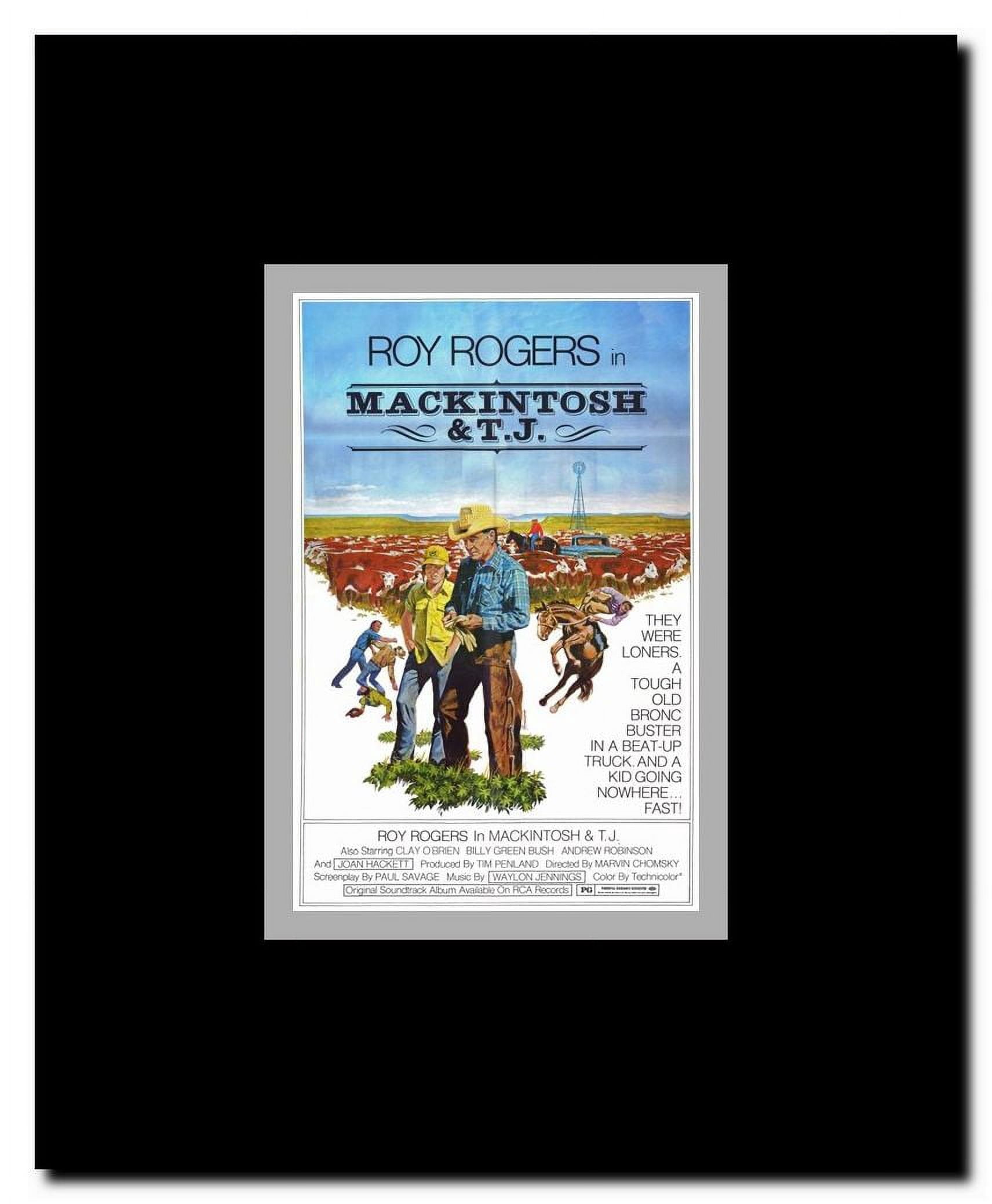 Mackintosh and T.J. Framed Movie Poster