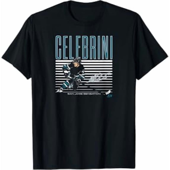 Macklin Celebrini San Jose Sensation San Jose Hockey T-Shirt