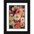thumbnail image 1 of Maclean, Leah 11x14 Black Ornate Wood Framed with Double Matting Museum Art Print Titled - Petals and Zest, 1 of 4