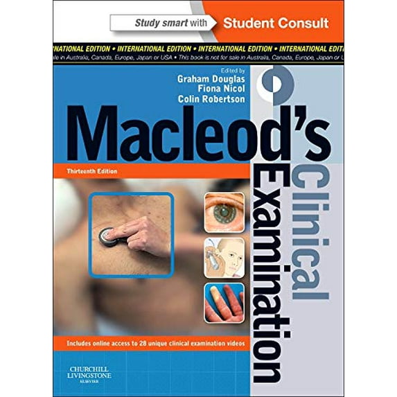 Pre-Owned MacLeod's Clinical Examination (Hardcover) 0702047295 9780702047299