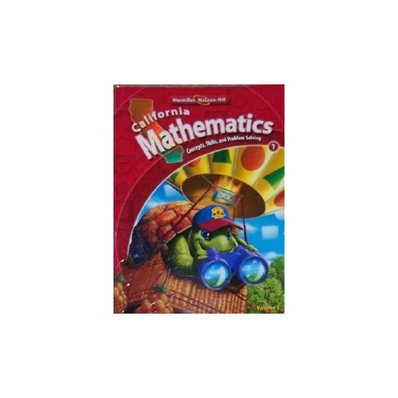 Pre-Owned Macmillan McGraw-Hill California Mathematics: Concepts, Skills, and Problem Solving (Vol. 2) (Hardcover) 0021057044 9780021057047