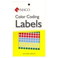thumbnail image 1 of Maco 1/4" Color Coding Labels, 1 of 2