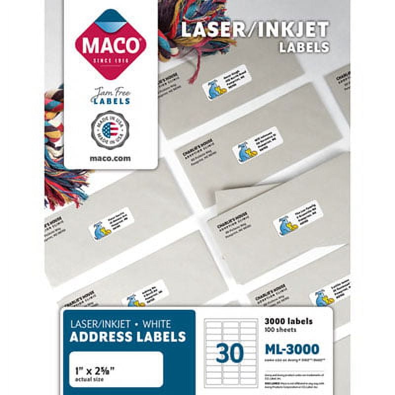 Maco ML3000 Maco Address Label