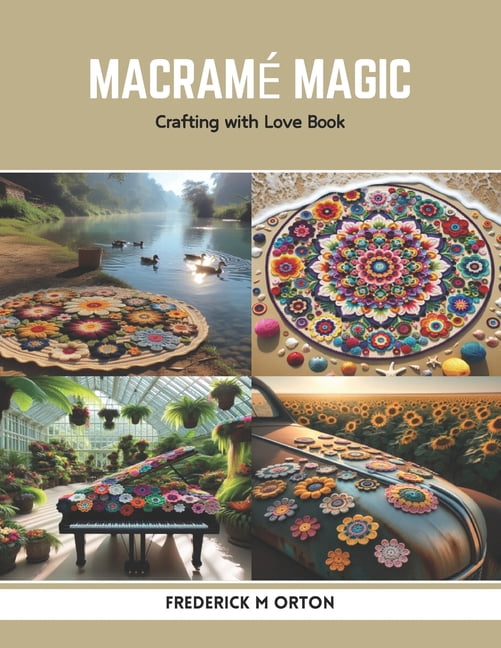Macramé Magic: Crafting with Love Book (Paperback)