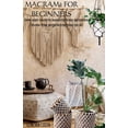 thumbnail image 1 of MacramÃ¨ for beginners," From basic knots to beautiful home decorations: Stress-free projects everyone can do'&, (Paperback), 1 of 1