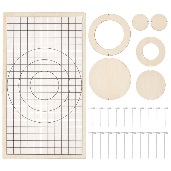 Macrame Coasters DIY Set Wood Blank Coaster Sets Round Macrame Cutting Molds Macrame Round Wall Hanging Tool DIY