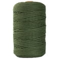 thumbnail image 1 of Macrame Cord 3mm 100 Meters, Natural Cotton Yarn for DIY Knitting Crafts, Decorative Rope for Wall Hangings, Gift Wrapping, Gardening Bundling(Green), 1 of 1