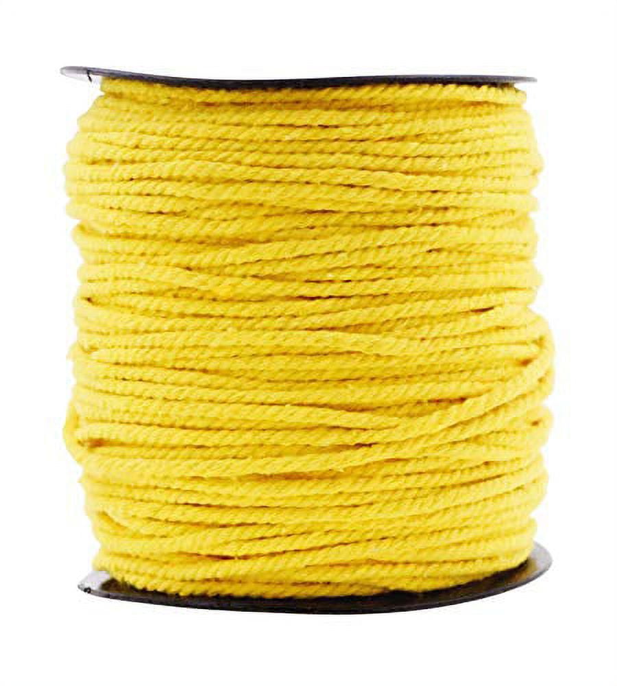 NOANTA Light Yellow Macrame Cord 5mm x 109yards, Colored Macrame Rope  Cotton Rope Macrame Yarn, Colorful Cotton Craft Cord for Wall Hanging,  Plant