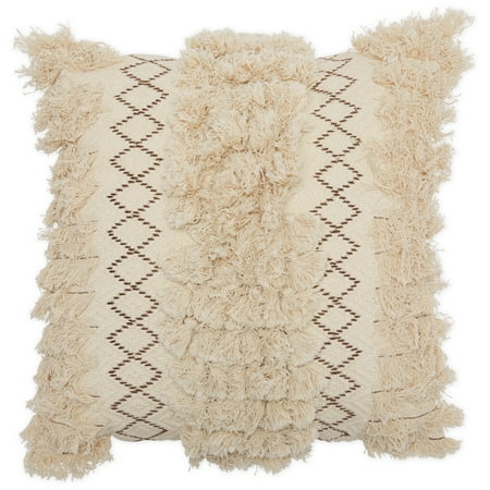 Macrame Decorative Throw Pillow, 18x18" by Drew Barrymore Flower Home