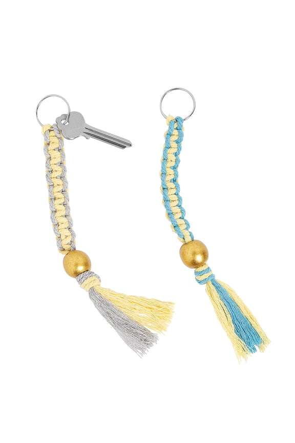 Macrame Keychain Craft Kit - Makes 6