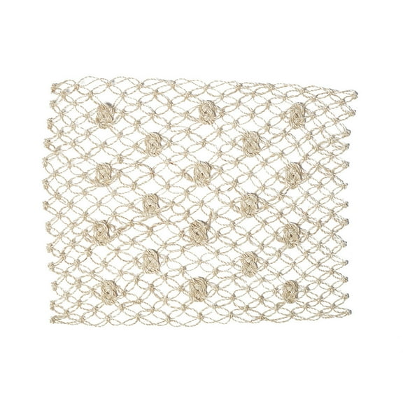Macrame Knot Single Placemat, 13" x 19"