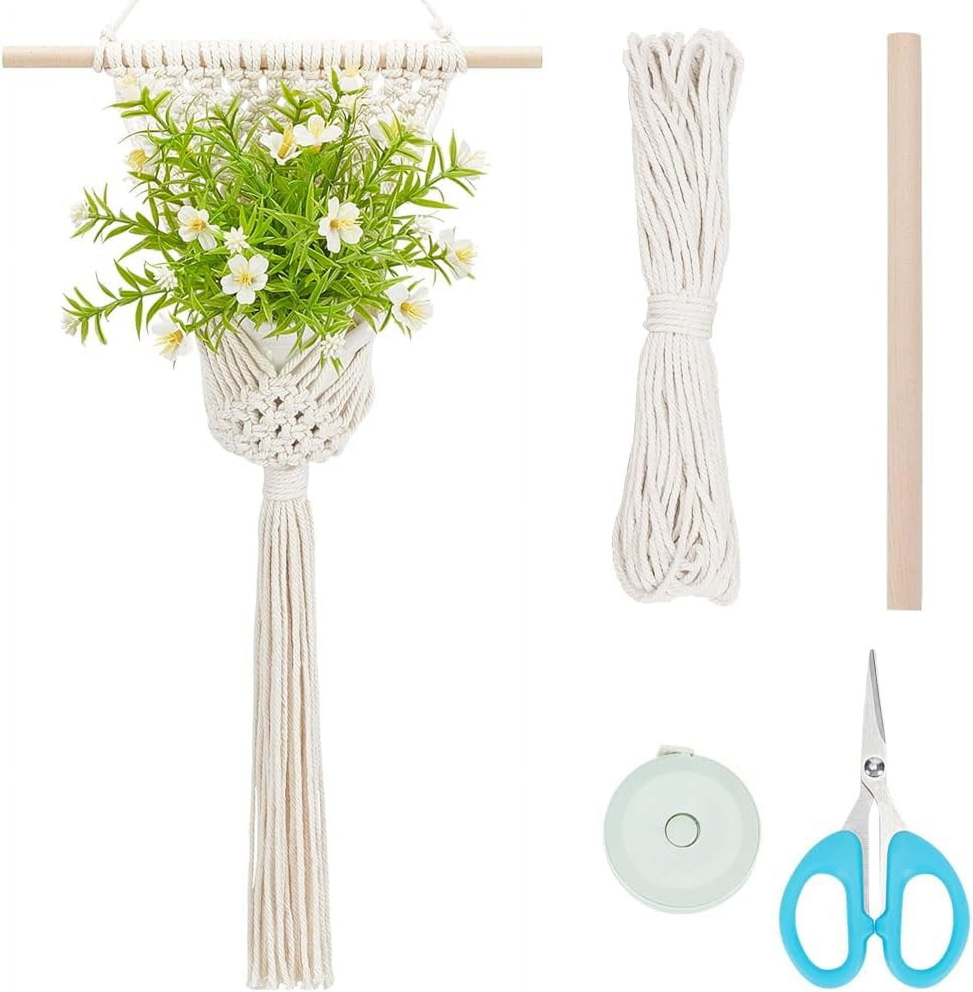 Macrame Plant Hanger Kit Air Plant Hanger Macrame Kit with Easy to ...