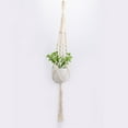 thumbnail image 1 of Macrame Plant Hangers Hanging Basket Hanging Plant Holder Bohemian Decor Plant, 1 of 3