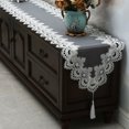 thumbnail image 1 of Macrame Table Runners for Party, Table Runner Lace Floral Embroidered Table Dresser Scarf Wedding Tabletop Table Decorations for Home and Dining Room, 1 of 3