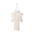 thumbnail image 1 of Macrame Tassel Lamp Shade Hand Woven Hanging Elegant Light Cover Lamp Shade for, 1 of 9