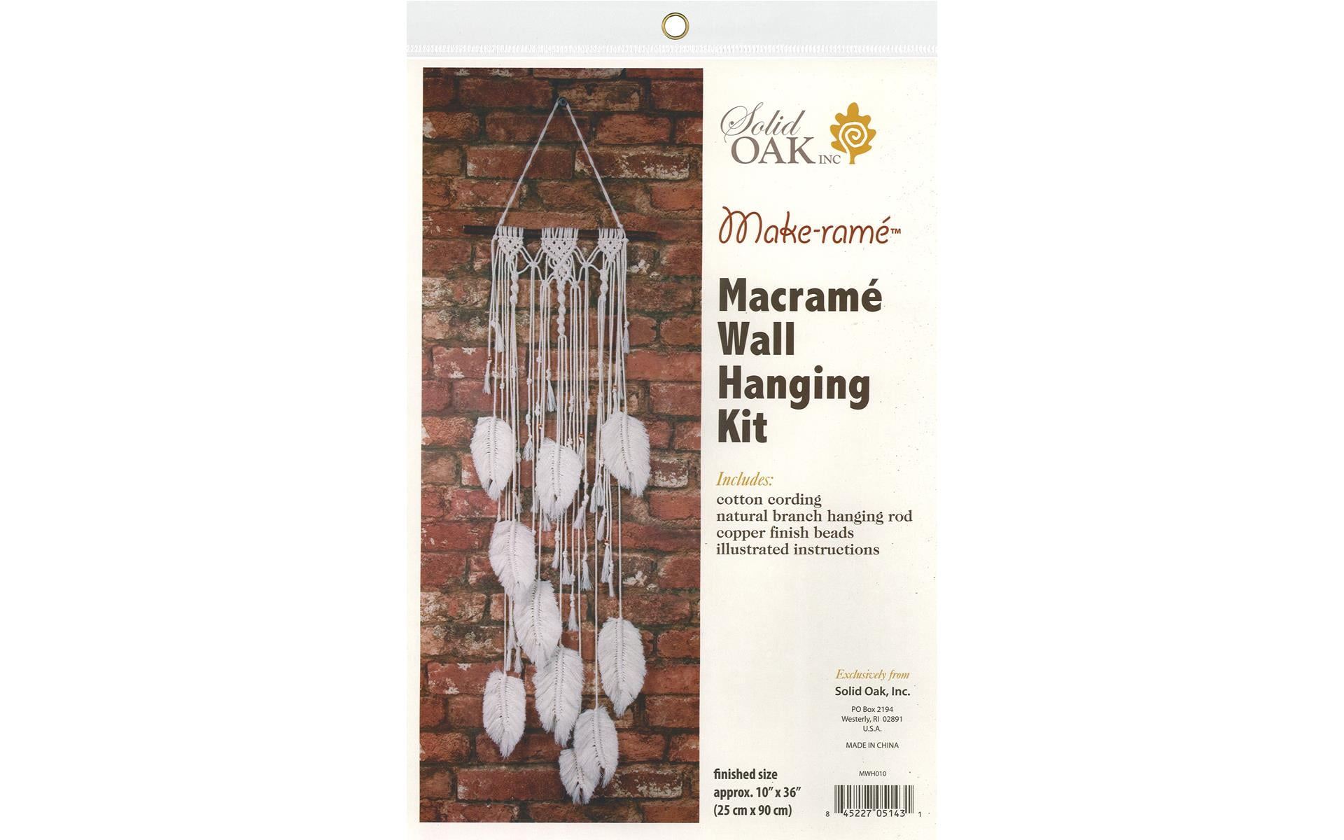Solid Oak Macrame Kits