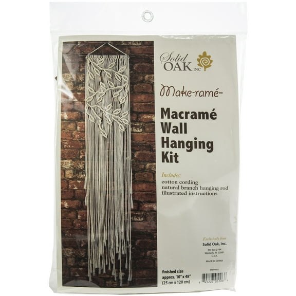 Macrame Wall Hanger Kit-Leaves & Branches