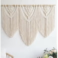 thumbnail image 1 of Macrame Wall Hanging Large- Boho Wall Decor- large wall art- Wall Decor Living Room- Macrame Tapestry Boho Decor for Bedroom (Beige-C), 1 of 12