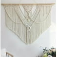 thumbnail image 1 of Macrame Wall Hanging Large- Boho Wall Decor- large wall art- Wall Decor Living Room- Macrame Tapestry Boho Decor for Bedroom (Triangle), 1 of 12