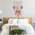 thumbnail image 1 of Macrame Wall Hanging,Leaves Woven Tapestry, Feather Handmade Tassels Boho Wall Decor,Leaves Art Decorations for Nursery Bedroom Living Room Apartment Home Backdrop, 1 of 7