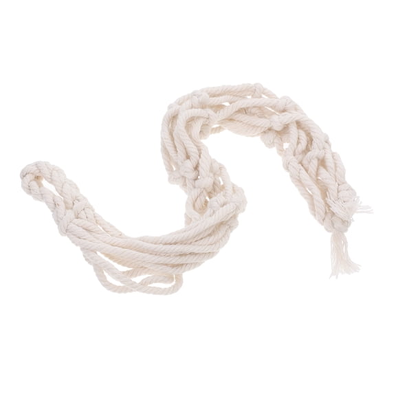 Macrame Water Bottle Holder, Cotton Crochet Water Bottle Bag with straps, Handmade Water Bottle Carrier for Walking, Fitness, and Outdoor Use