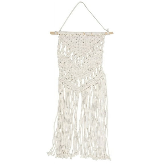 Macrame Woven Wall Hanging - Boho Style Bohemian Room Geometric Art Decor - Beautiful y10007