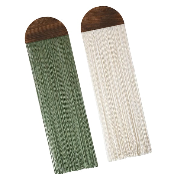 Macrames Wovens Wall Hanging Geometric Wovens Tapestry Handmade Bohemians Wall Art Decors with Tassels Craft Ornament