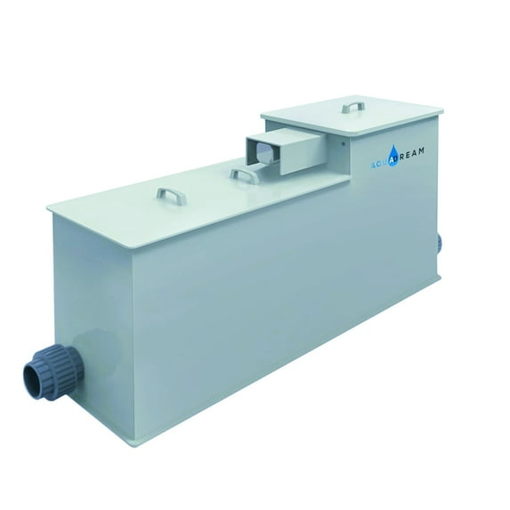 Macro Drum Pond Filter with Filter Media, Integrated Filtration Equipment, 10 Tons 2600 GPH Efficient Filter Media