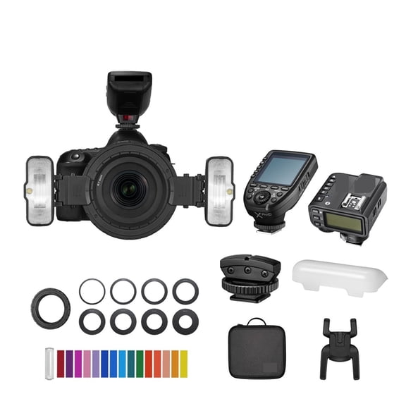 Macro Flash Color Light TTL 2.4GHz Wireless Control Speedlight Camera ,Easy to Use