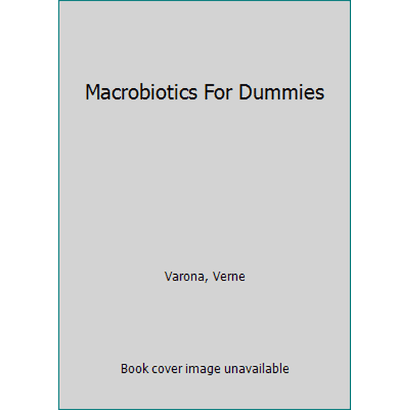 Pre-Owned Macrobiotics for Dummies (Paperback) 0470401389 9780470401385