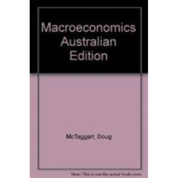 Pre-Owned Macroeconomics Australian Edition (Paperback) 0733905528 9780733905520