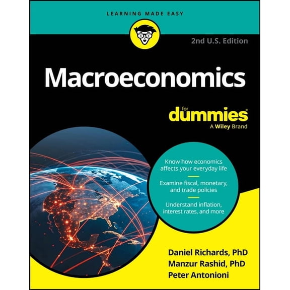 Macroeconomics for Dummies, U.S. Edition, (Paperback)